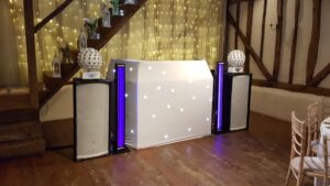 Mini Disco Rig White