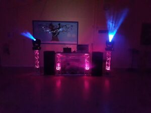 Small Hi-Tech Disco Rig with haze
