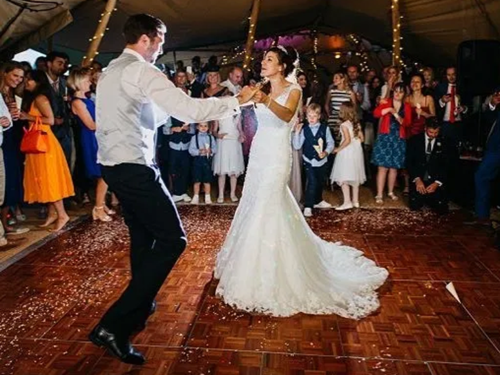 wooden "Parquet" dance floor